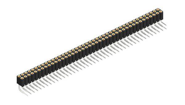 Fischer Elektronik Buchsenleiste (Präzision) Anzahl Reihen: 2 10027786 10St.