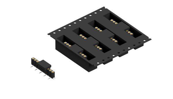 Fischer Elektronik Buchsenleiste (Präzision) Anzahl Reihen: 1 10143212 700St.