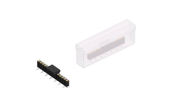 Fischer Elektronik Buchsenleiste (Präzision) Anzahl Reihen: 1 10027813 10St.