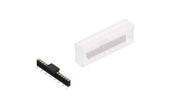 Fischer Elektronik Buchsenleiste (Präzision) Anzahl Reihen: 1 10027816 10St.