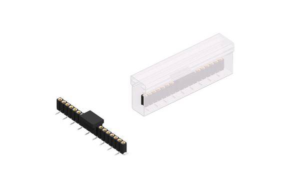 Fischer Elektronik Buchsenleiste (Präzision) Anzahl Reihen: 1 BLY5SMD18BSM 10St.