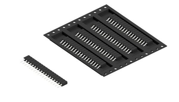 Fischer Elektronik Buchsenleiste (Präzision) Anzahl Reihen: 1 10133768 350St.