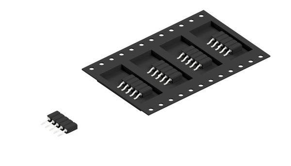 Fischer Elektronik Buchsenleiste (Präzision) Anzahl Reihen: 1 BLY6SMD5TR 350St.