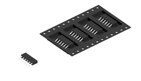 Fischer Elektronik Buchsenleiste (Präzision) Anzahl Reihen: 1 10140215 350St.