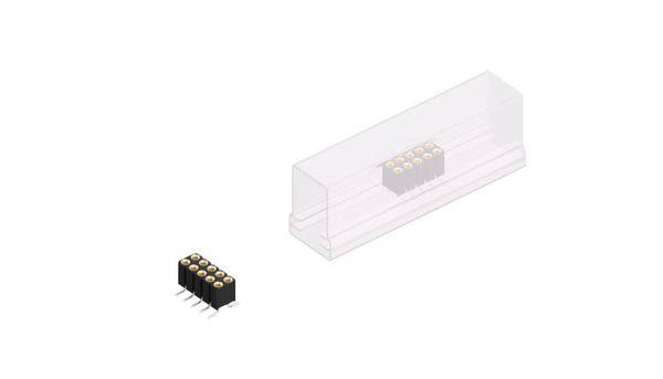 Fischer Elektronik Buchsenleiste (Präzision) Anzahl Reihen: 2 10027854 10St.