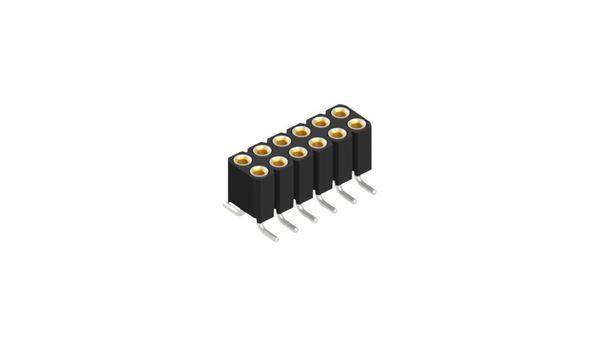 Fischer Elektronik Buchsenleiste (Präzision) Anzahl Reihen: 2 10027855 10St.