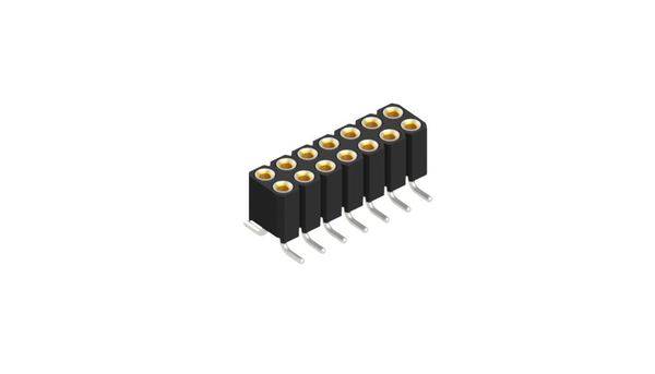 Fischer Elektronik Buchsenleiste (Präzision) Anzahl Reihen: 2 10027859 10St.