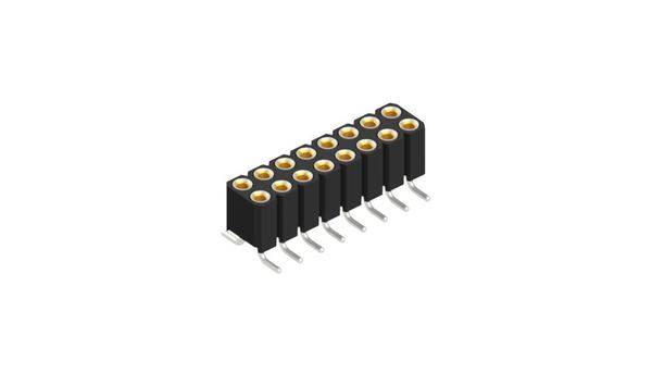 Fischer Elektronik Buchsenleiste (Präzision) Anzahl Reihen: 2 10027863 10St.
