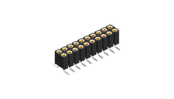 Fischer Elektronik Buchsenleiste (Präzision) Anzahl Reihen: 2 10027871 10St.