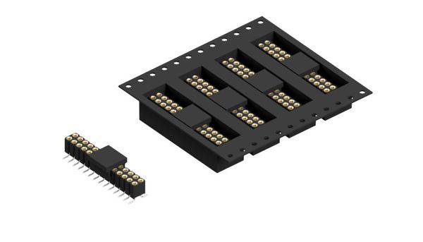 Fischer Elektronik Buchsenleiste (Präzision) Anzahl Reihen: 2 10027883 650St.