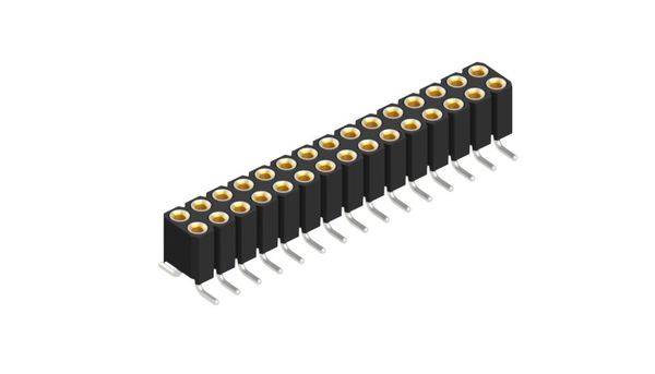 Fischer Elektronik Buchsenleiste (Präzision) Anzahl Reihen: 2 10027885 10St.