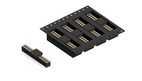 Fischer Elektronik Buchsenleiste (Präzision) Anzahl Reihen: 2 10027887 650St.