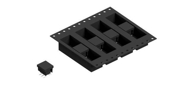 Fischer Elektronik Buchsenleiste (Präzision) Anzahl Reihen: 2 10027845 650St.