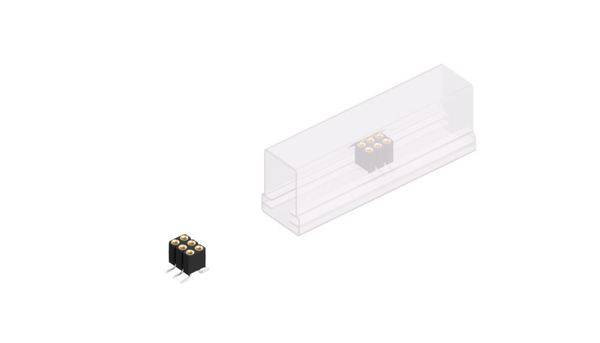 Fischer Elektronik Buchsenleiste (Präzision) Anzahl Reihen: 2 10027846 10St.