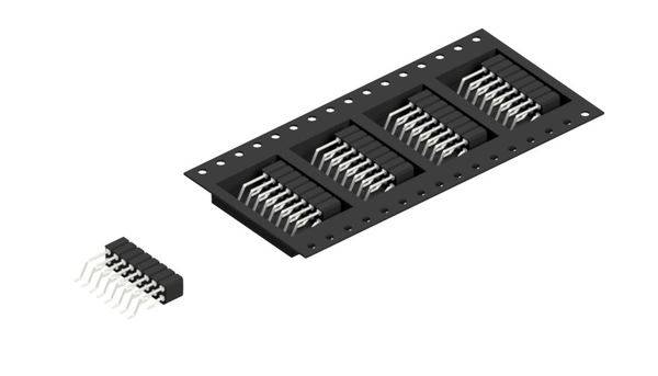 Fischer Elektronik Buchsenleiste (Präzision) Anzahl Reihen: 2 10027916 800St.