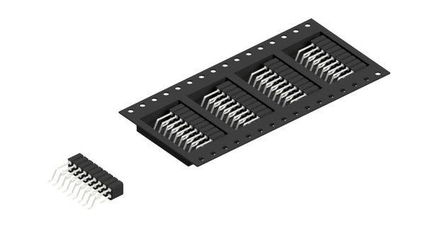 Fischer Elektronik Buchsenleiste (Präzision) Anzahl Reihen: 2 10027918 800St.