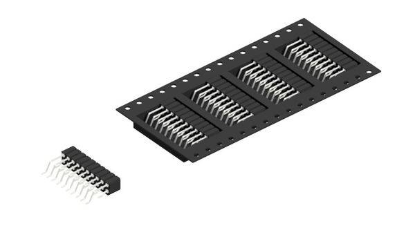 Fischer Elektronik Buchsenleiste (Präzision) Anzahl Reihen: 2 10027920 800St.