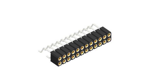 Fischer Elektronik Buchsenleiste (Präzision) Anzahl Reihen: 2 10027923 10St.