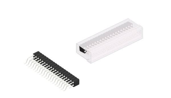 Fischer Elektronik Buchsenleiste (Präzision) Anzahl Reihen: 2 BLY9SMD38SM 10St.