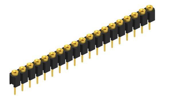 Fischer Elektronik Buchsenleiste (Präzision) Anzahl Reihen: 1 10039735 10St.