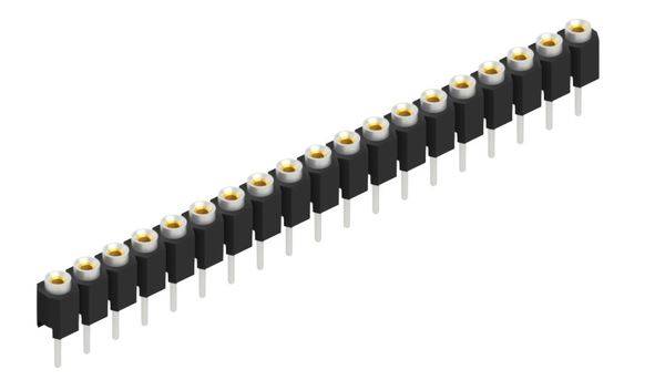 Fischer Elektronik Buchsenleiste (Präzision) Anzahl Reihen: 1 10039736 10St.