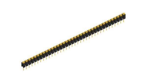 Fischer Elektronik Buchsenleiste (Präzision) Anzahl Reihen: 1 10039769 10St.