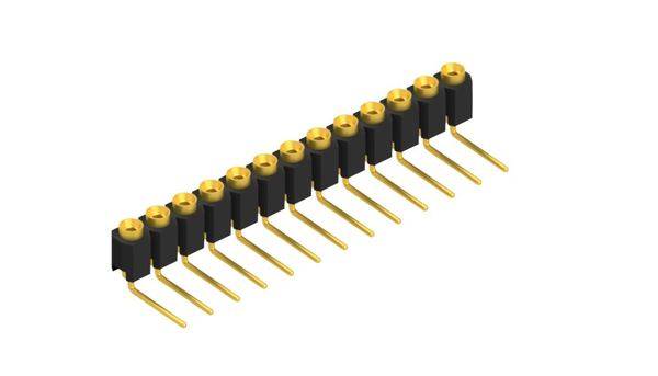 Fischer Elektronik Buchsenleiste (Präzision) Anzahl Reihen: 1 10040228 10St.