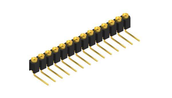 Fischer Elektronik Buchsenleiste (Präzision) Anzahl Reihen: 1 10040230 10St.