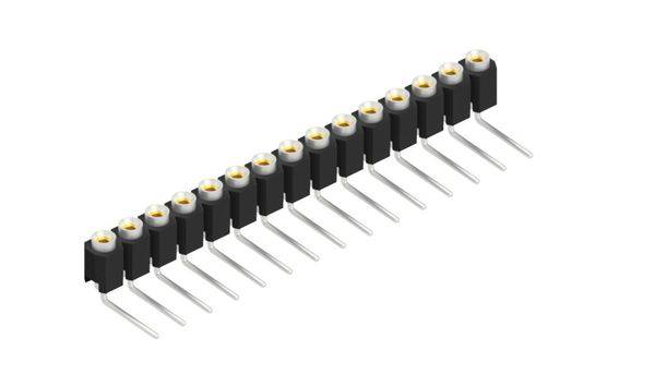 Fischer Elektronik Buchsenleiste (Präzision) Anzahl Reihen: 1 10040233 10St.