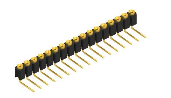 Fischer Elektronik Buchsenleiste (Präzision) Anzahl Reihen: 1 10040236 10St.