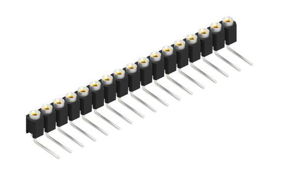 Fischer Elektronik Buchsenleiste (Präzision) Anzahl Reihen: 1 10040237 10St.