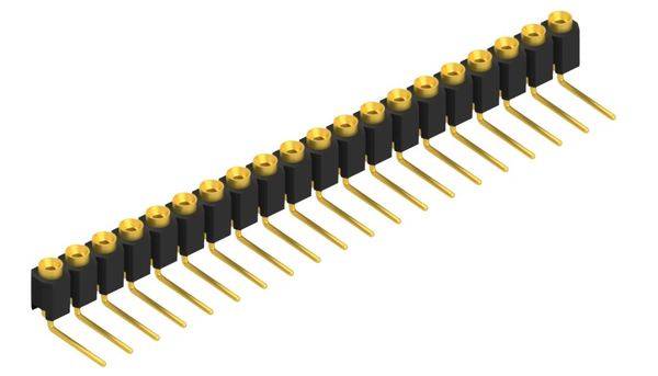 Fischer Elektronik Buchsenleiste (Präzision) Anzahl Reihen: 1 10040242 10St.