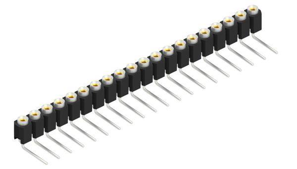 Fischer Elektronik Buchsenleiste (Präzision) Anzahl Reihen: 1 10040243 10St.