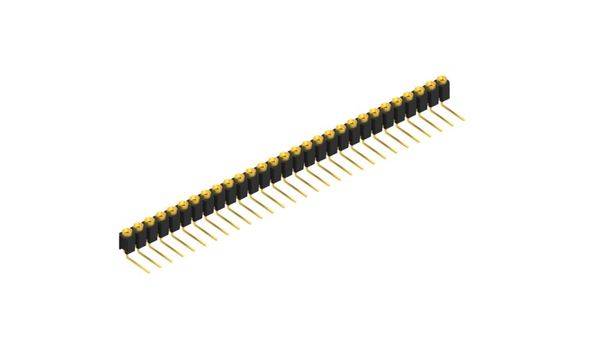 Fischer Elektronik Buchsenleiste (Präzision) Anzahl Reihen: 1 10040259 10St.