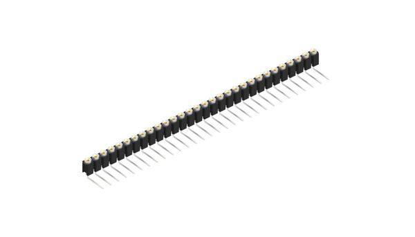 Fischer Elektronik Buchsenleiste (Präzision) Anzahl Reihen: 1 10040262 10St.
