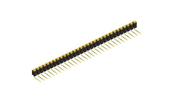 Fischer Elektronik Buchsenleiste (Präzision) Anzahl Reihen: 1 10040263 10St.