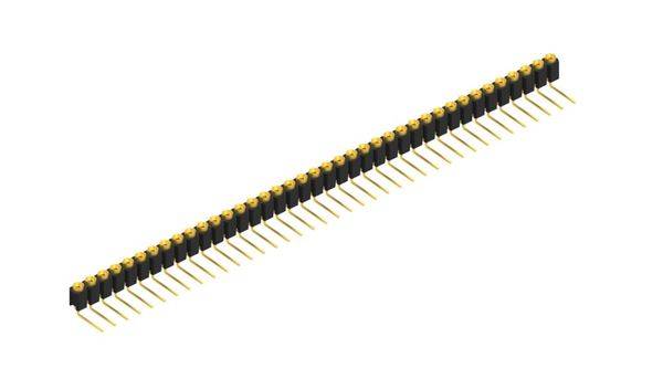 Fischer Elektronik Buchsenleiste (Präzision) Anzahl Reihen: 1 10040279 10St.
