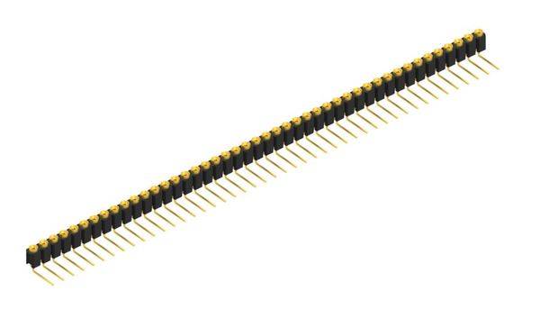 Fischer Elektronik Buchsenleiste (Präzision) Anzahl Reihen: 1 10040291 10St.