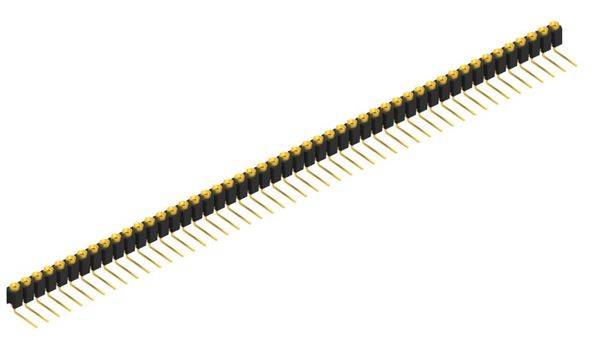 Fischer Elektronik Buchsenleiste (Präzision) Anzahl Reihen: 1 10040299 10St.