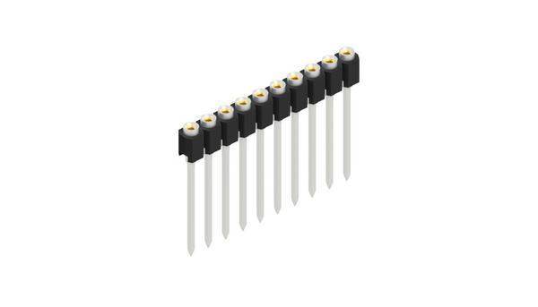 Fischer Elektronik Buchsenleiste (Präzision) Anzahl Reihen: 1 10040322 10St.