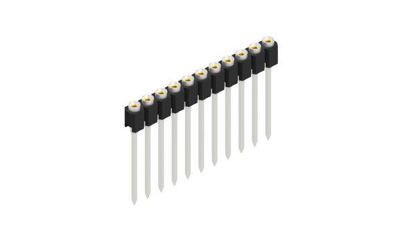 Fischer Elektronik Buchsenleiste (Präzision) Anzahl Reihen: 1 10040324 10St.