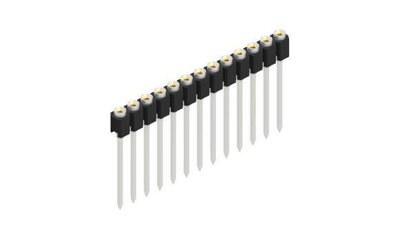 Fischer Elektronik Buchsenleiste (Präzision) Anzahl Reihen: 1 10040328 10St.