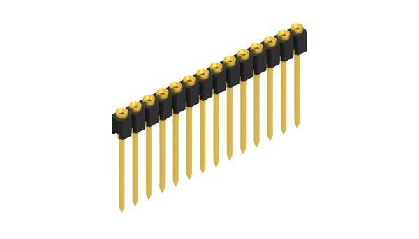 Fischer Elektronik Buchsenleiste (Präzision) Anzahl Reihen: 1 10040329 10St.