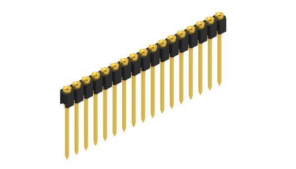 Fischer Elektronik Buchsenleiste (Präzision) Anzahl Reihen: 1 10040335 10St.