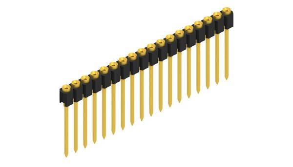 Fischer Elektronik Buchsenleiste (Präzision) Anzahl Reihen: 1 10040337 10St.
