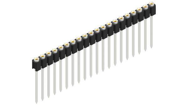 Fischer Elektronik Buchsenleiste (Präzision) Anzahl Reihen: 1 10040342 10St.