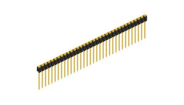 Fischer Elektronik Buchsenleiste (Präzision) Anzahl Reihen: 1 10040369 10St.