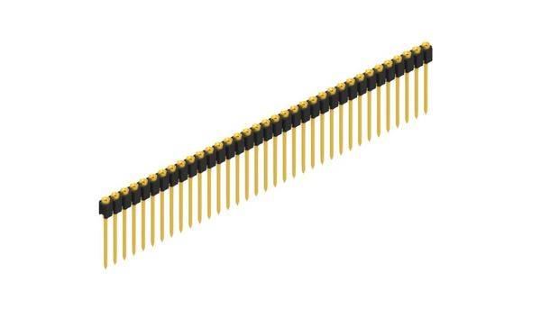Fischer Elektronik Buchsenleiste (Präzision) Anzahl Reihen: 1 10040371 10St.