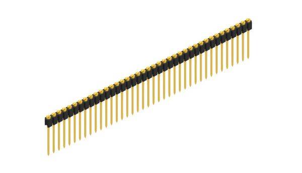 Fischer Elektronik Buchsenleiste (Präzision) Anzahl Reihen: 1 10040379 10St.