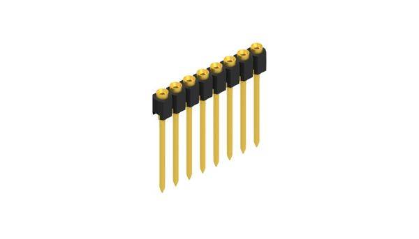 Fischer Elektronik Buchsenleiste (Präzision) Anzahl Reihen: 1 10040317 10St.
